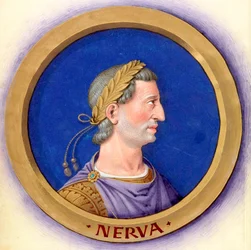 Description of the Twelve Caesars with Their Figures 13-Nerva